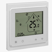 Терморегулятор для теплого пола ДЕВИ Base, с датчиком пола, 16А 140F1010R ДЕВИ, изображение 1