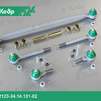 Трапеция рулевая 21214 в сборе Кедр MK212143414101, изображение 1