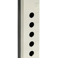 Корпус поста КП-105 5-местн. белый, изображение 2