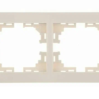 Рамка 2-м Мира горизонт. крем. LEZARD 701-0300-147, изображение 1