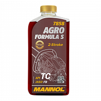 Синтетическое моторное масло Mannol Agro Formula S 2Т (1 л.), 7858, изображение 1