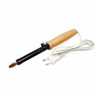 Паяльник ПД 25Вт/220V деревянная ручка (блистер), изображение 1