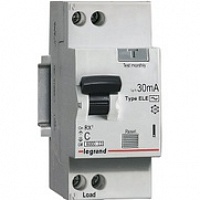 Legrand RX3 Дифференциальный автоматический выключатель 1P+Н 30мА 20А (AC) 419400, изображение 1