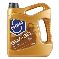 Моторное масло синтетика NGN PROFI 5W-30 SN/CF (4 л.), изображение 1