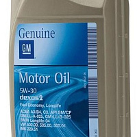 Масло моторное GM Dexos2 5W-30 (1 л.) 1942000, изображение 1