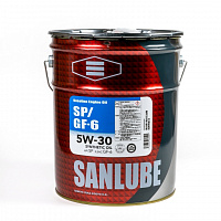 Масло моторное синтетическое SANLUBE 5W-30, на розлив, изображение 1