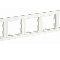Рамка 5-м BRITE РУ-5-БрБ бел IEK BR-M52-K01, изображение 2