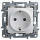 Legrand INSPIRIA Белый Розетка 2К+З - немецкий стандарт -16 А - 250 В