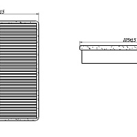 DOUBLE FORCE Фильтр салонный DFC1141, изображение 1