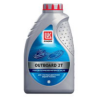 Масло моторное минеральное Лукойл 2T Outboard TC-W3 (1 л.), изображение 1