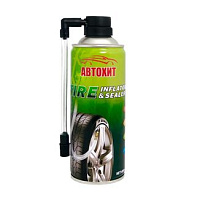 АВТОХИТ Аварийный герметик шин аэрозоль 450 мл, изображение 1