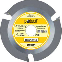 Диск по дереву AD-30044 125мм х 22,2мм, изображение 1