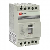 Выключатель автоматический ВА-99ML 250/160А 3P 20кА EKF Basic, изображение 1