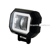 Рабочий свет ZOOML WL-2SL01-H 9-32V 20W 6500-7000К (ангельские глазки, направленный, 65х60х50), изображение 2