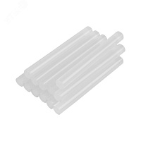 Стержни (клей) для клеевого пистолета 7*300мм тонкий прозр, изображение 1