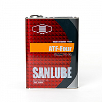 Жидкость для автоматических коробок передач SANLUBE ATF 4л (Япония), изображение 1
