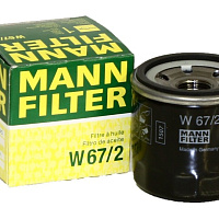 MANN Фильтр масляный W672, изображение 2