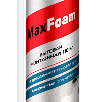 Пена монтажная,бытовая SILA Home MaxFoam (с труб) 750мл, изображение 2