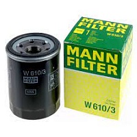 MANN Фильтр масляный W6103, изображение 1