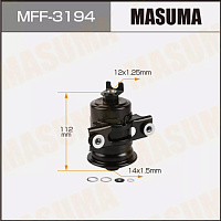 Masuma Фильтр топливный MFF3194, изображение 5