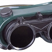 Очки СИБИН газосварщика, пластиковый корпус, ударопрочное стекло, изображение 1