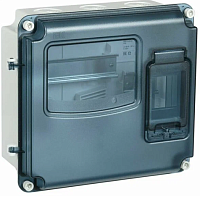 Корпус ЩУРн-П 1/3 Krepta 3 IP66 PC пластик. IEK MSP1-N-03-66-L, изображение 2