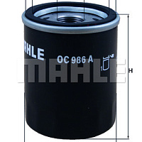 Фильтр масляный Mahle OC986A, изображение 1