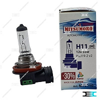 Лампа H11 12V 55W MITSUMORO, изображение 3