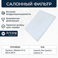 ARIRANG Фильтр салонный ARG324329, изображение 2