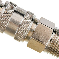 Соединение быстросъем. МАМА нар. резьба 1/2" (сталь) ECO, изображение 1