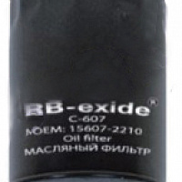 RB-EXIDE Фильтр масляный C607, изображение 1