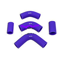 451-1303000-01 Комплект силиконовых патрубков радиатора УАЗ 452/469 дв. 4215 (100 л. с .),( 5шт), изображение 1