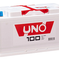Аккумулятор 100 А/ч о.п. Uno ток 810 (353х175х190), изображение 2