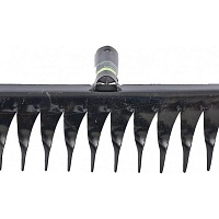 Грабли 14-зубые, 360 мм, без черенка, витые СИБРТЕХ, изображение 1