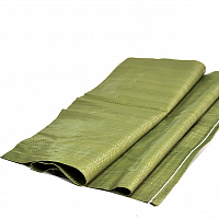 Мешки полипропиленовые 55*95 зеленые (Россия), изображение 1