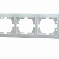 Рамка 5-м Мира горизонт. бел. LEZARD 701-0200-150, изображение 1