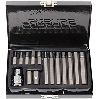 Набор БИТ TORX,SPLINE и шестигр 40пр, изображение 1