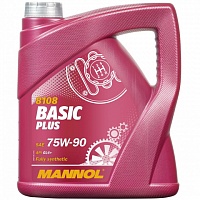 Трансмиссионное масло Mannol Basic Plus 75W-90 GL-4+ (4 л.), изображение 1