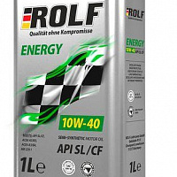 Масло моторное ROLF ENERGY 10W-40 SL/CF (1 л.), изображение 1