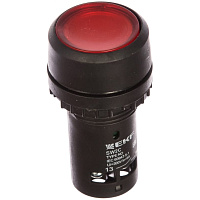Кнопка SW2C-10D NO с подсветкой красная IP54, изображение 1