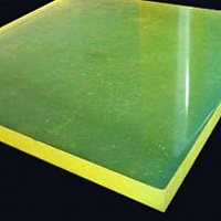 Полиуретан СКУ 7Л (зеленый) 3 мм лист, изображение 1