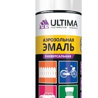 Ultima, Белый матовый  RAL 9003 краска аэрозольная универсальная 520 мл, изображение 1