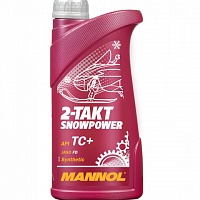 Моторное масло Mannol Snowpower 2Т (1 л.), 7201, изображение 1