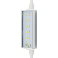 Лампа светодиодная Ecola прожекторная F118 R7s 14W 6500K, изображение 1