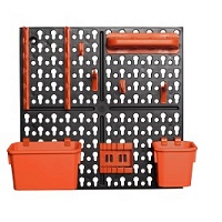 Инструментальная панель Blocker Expert с наполнением малая, 326х100х326мм черный/оранжевый BLOCKER, изображение 1