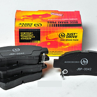 JUST DRIVE Колодки тормозные передние JBP0042, изображение 1