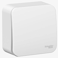 Выключатель 1-кл. ОП Blanca 10А IP20 (сх. 1) 250В с изолир. пластиной бел. SchE BLNVA101011, изображение 2