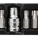 27206 Набор бит RIBE c битодержателем,8пр. 1/2"(L:30;M5,М6,М7,М8,М10,М12,M14) в ложементе