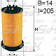 S&K GMBH Фильтр топливный SK586000101