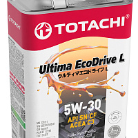 Масло моторное синтетическое TOTACHI Ultima Ecodrive L 5W-30 (4 л.), изображение 1